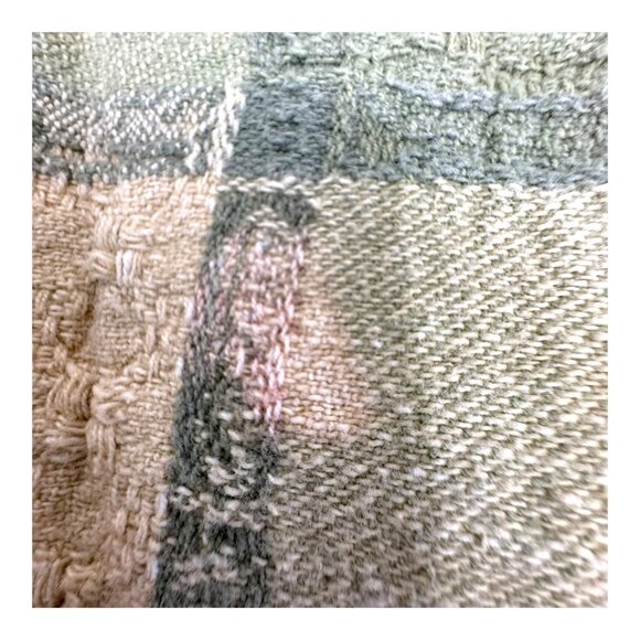 Set 6 Palm Tree Pattern Cotton Placemats Fabric Napkins Coastal Beach House READ - Picture 8 of 9